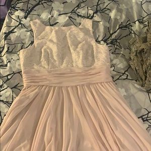 Silk Blush Pink Dress